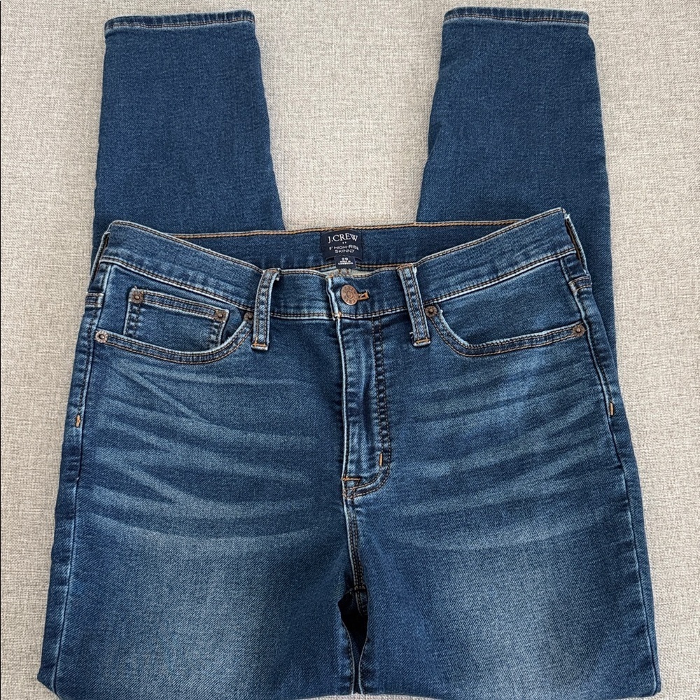 J. Crew Dark Blue Skinny Jeans - Picture 3 of 7
